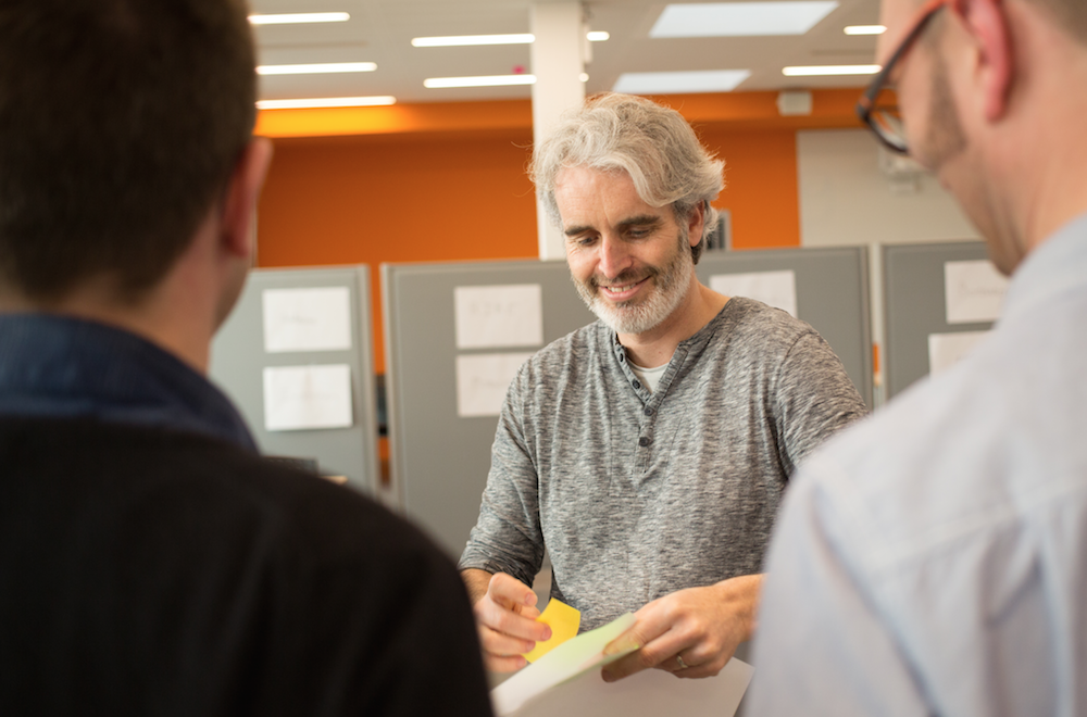 Julien Kostrèche, directeur du cluster Ouest Médialab et coach du Media Mix Week-end